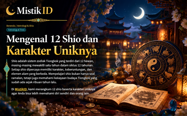 Mengenal 12 Shio dan Karakter Uniknya